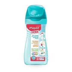 GOURDE 430ML TURQUOISE MAPED PICNIK