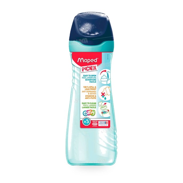 GOURDE 580ML BLEU MAPED PICNIK