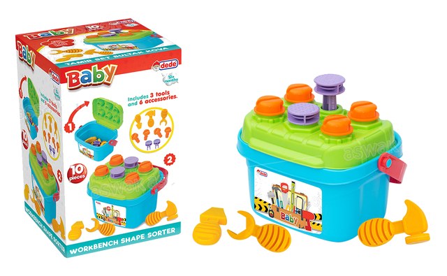 JEU D’ACTIVITES EDUCATIF 10 PIECES POUR BEBE