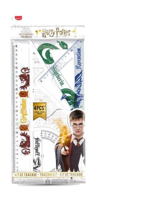 KIT DE TRACAGE 4 PIECES HARRY POTTER MAPED