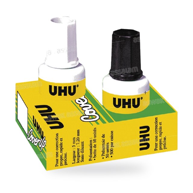 LOT DE 2 CORRECTEURS FLUIDES UHU
