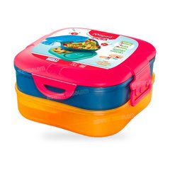 LUNCH BOX 3 EN 1 ROSE MAPED