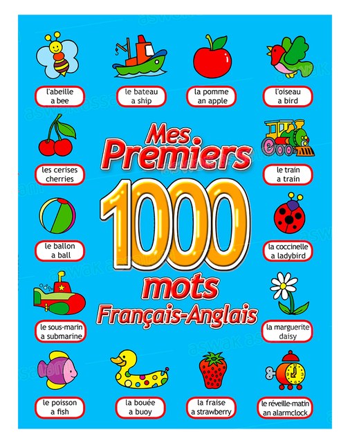 MES PREMIERS 1 000 MOTS FRANCAIS-ANGLAIS