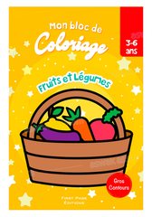MON BLOC DE COLORIAGE – FRUITS ET LEGUMES