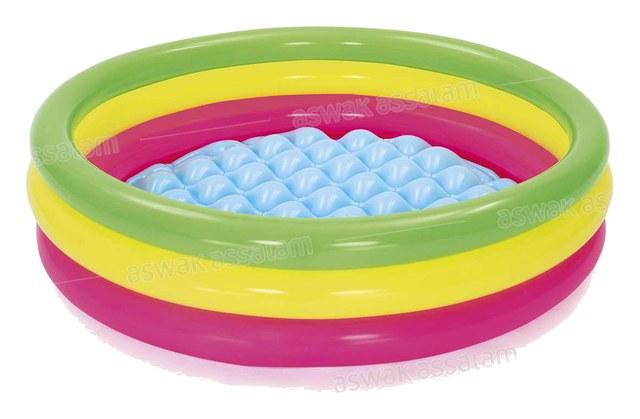 PISCINE MULTICOLORE 102 x H25 CM BESTWAY