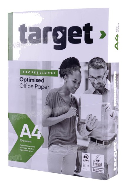 RAMETTE DE PAPIER A4 500 FEUILLES TARGET PRO