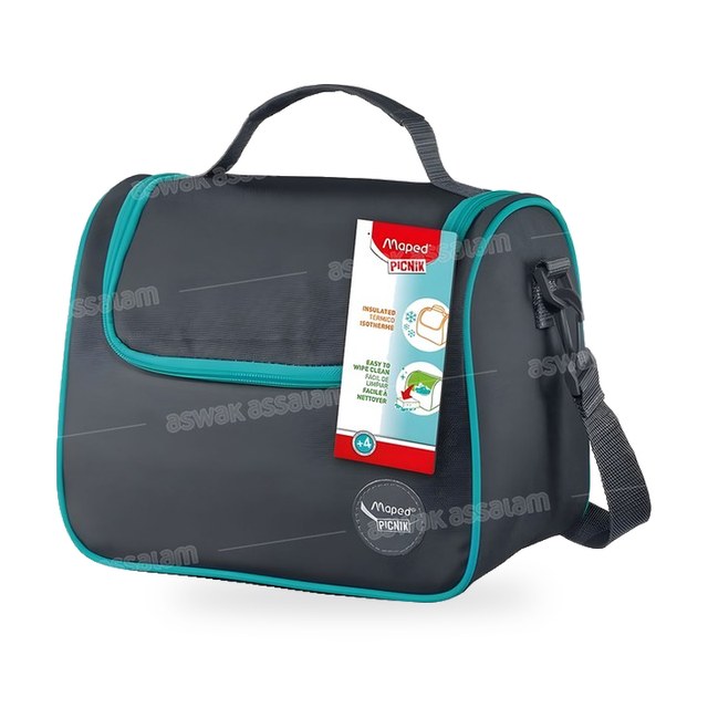 SAC A GOUTER ISOTHERME GRIS AVEC BANDOULIERE AMOVIBLE MAPED