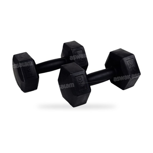 SET DE 2 HALTERES EN CIMENT 2KG