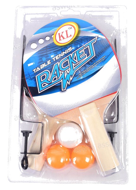 SET DE TENNIS DE TABLE FILET + 2 RAQUETTES + 3 BALLES