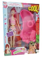 SET POUPEE + PISCINE + ACCESSOIRES 32*24CM