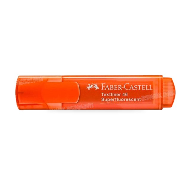 SURLIGNEUR TRANSPARENT ORANGE FABER-CASTELL