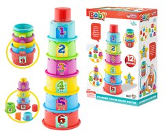 TOUR D’EMPILAGE EDUCATIVE 12 PIECES
