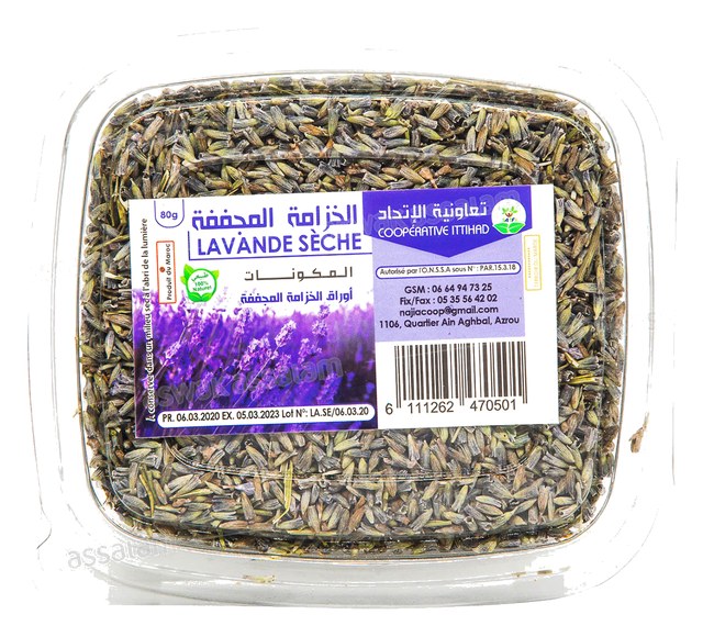 LAVANDE SECHEE 80G