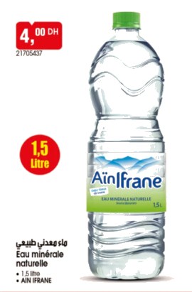 Eau minérale naturelle – 1.5L