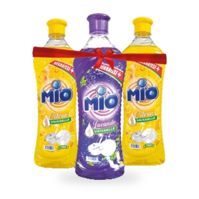 Liquide vaisselle Mio – Lot de 3 x 750ml