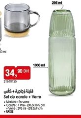 Set de carafe et verre Rakle