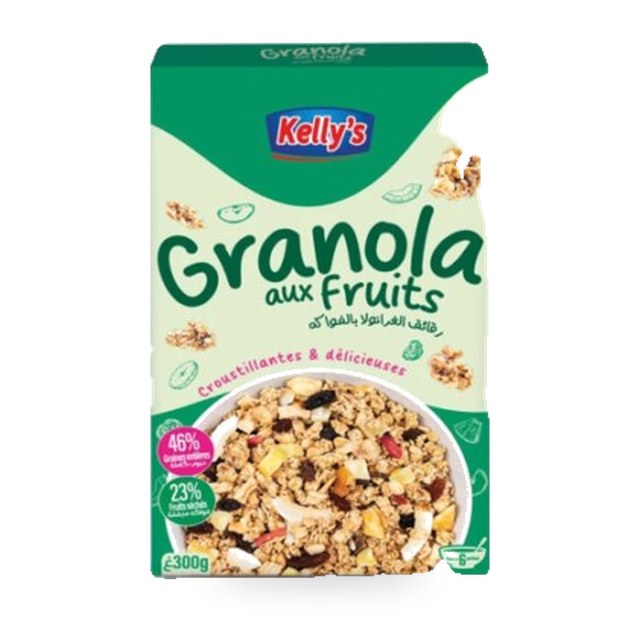 Céréales Granola aux fruits – 300g