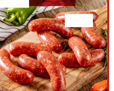 Merguez de boeuf / piquant prix au kg