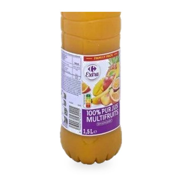 Pur jus multifruits Carrefour Extra 5L prix au kg
