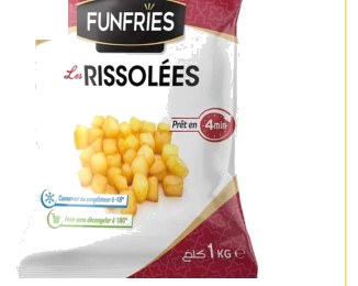 rommes de terre Rissolées / Steakhouse prix au kg
