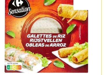 Galettes de riz Carrefour Sensation 100ç prix au kg