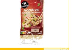 Nouilles chinoises Carrefour Sensation 2500 prix au kg