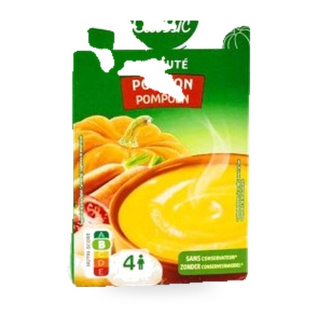 Soupe velouté potiron Carrefour Classic 1L prix au kg