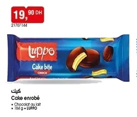 Cake enrobé Luppo – 184g