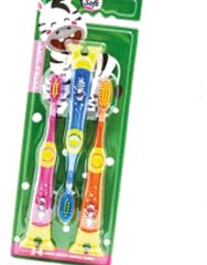 Brosse à dents pour enfants 3-6ans Carrefour 3 unités