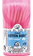 Boîte de bâtonnets de coton Carrefour 50 unités ee ee ee