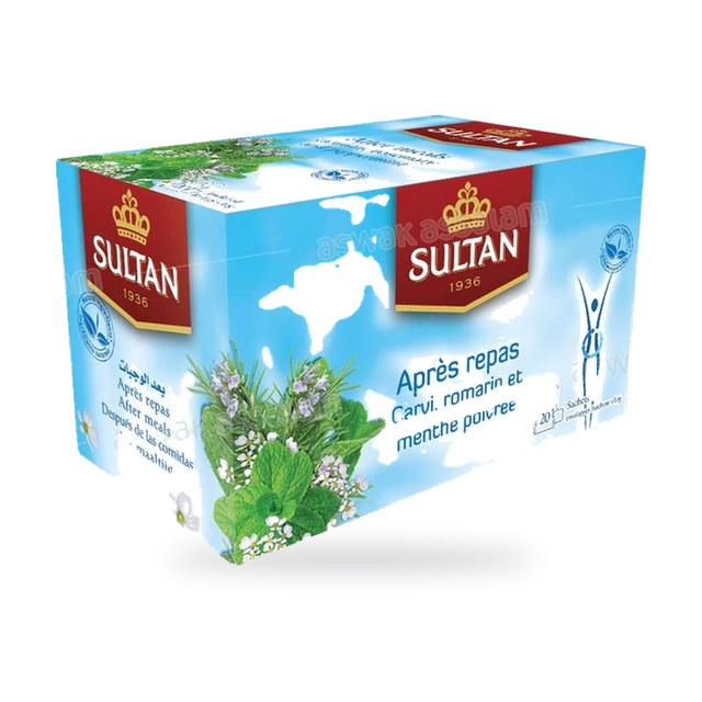 INFUSION BIEN ETRE APRES REPAS 20 SACHETS SULTAN