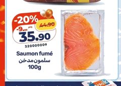 Saumon fumé – 100g