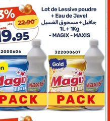 Lessive en poudre + Eau de Javel – Lot