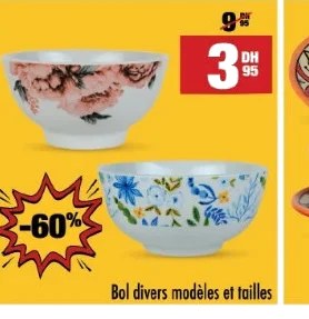 Bol divers modèles – Lot