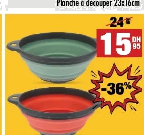 Bols pliables – Lot de 2