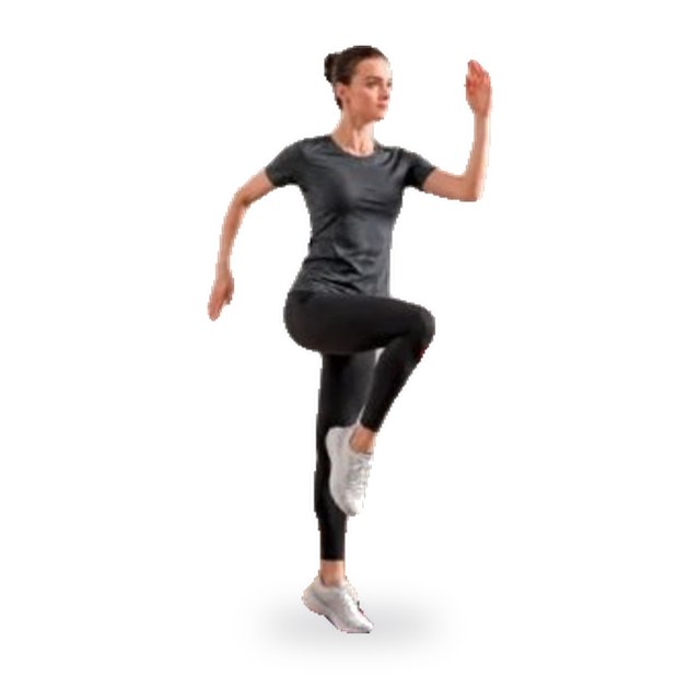Trampoline de fitness avec barre de maintien 102×135 cm – Bestway