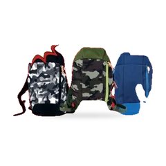 Sac à dos de sport gris/kaki/bleu