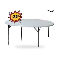 Table pliante 120×74 cm