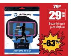 Brassard de sport porte-téléphone – LOVPHONE