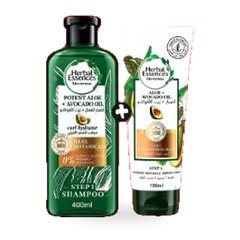 Shampoing 400 ml + crème 180 ml Herbal Essences à l’aloé et à l’avocat
