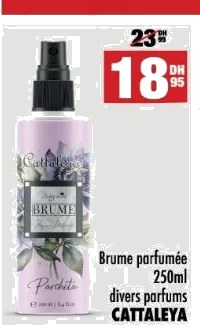 Brume parfumée Cattaleya divers parfums – 250 ml