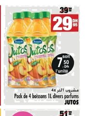 Jus de fruits – Lot de 4 x 1 L