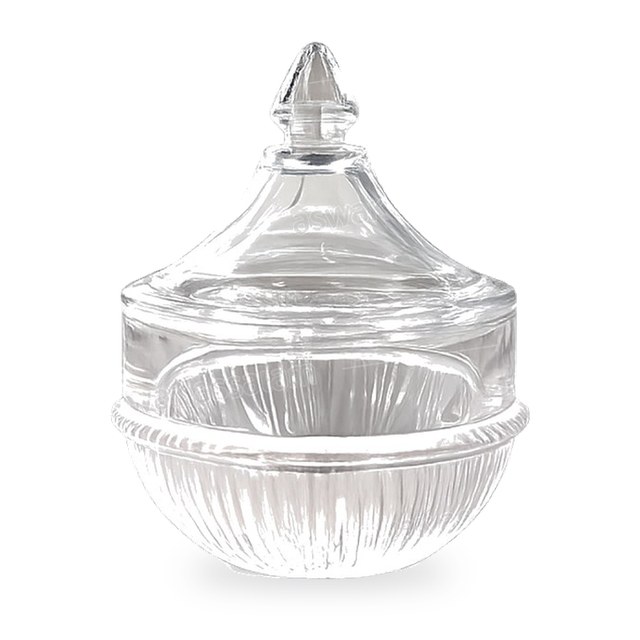 CLOCHE EN VERRE AVEC COUVERCLE