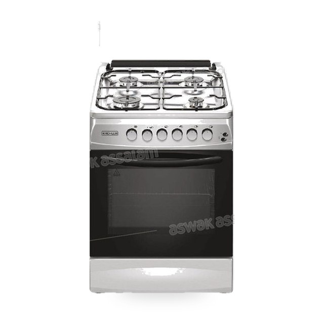 CUISINIERE 4 FEUX 60*60CM INOX DGLIDIN KROHLER