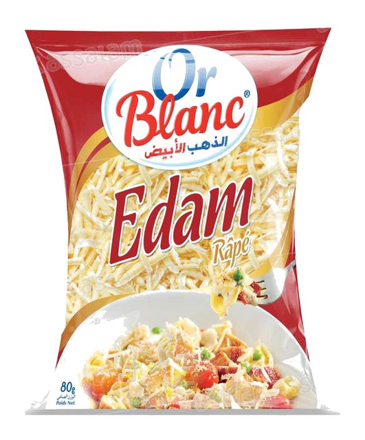 FROMAGE RAPE EDAM 80G OR BLANC