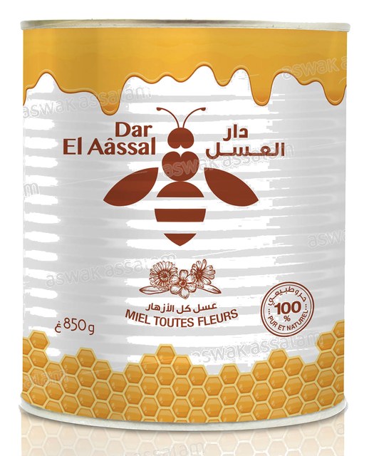MIEL TOUTES FLEURS 850G DAR EL AASSAL