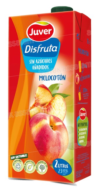 NECTAR PECHE SANS SUCRE 2L JUVER DISFRUTA