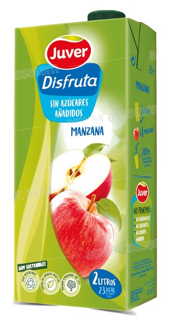 NECTAR POMME SANS SUCRE 2L JUVER DISFRUTA