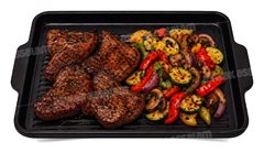 PLAQUE GRILL RECTANGULAIRE 50*30CM