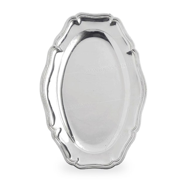 PLAT DE PRESENTATION EN INOX 50*34,5CM